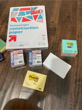 School supply bundle - some brand new some used once or just have had for a whi